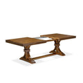 9-Piece Acacia Wood Dining Table Set with 8 Chairs J830