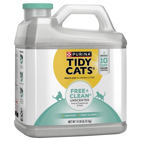 Clumping Unscented Cat Litter 224 Ounce A4217