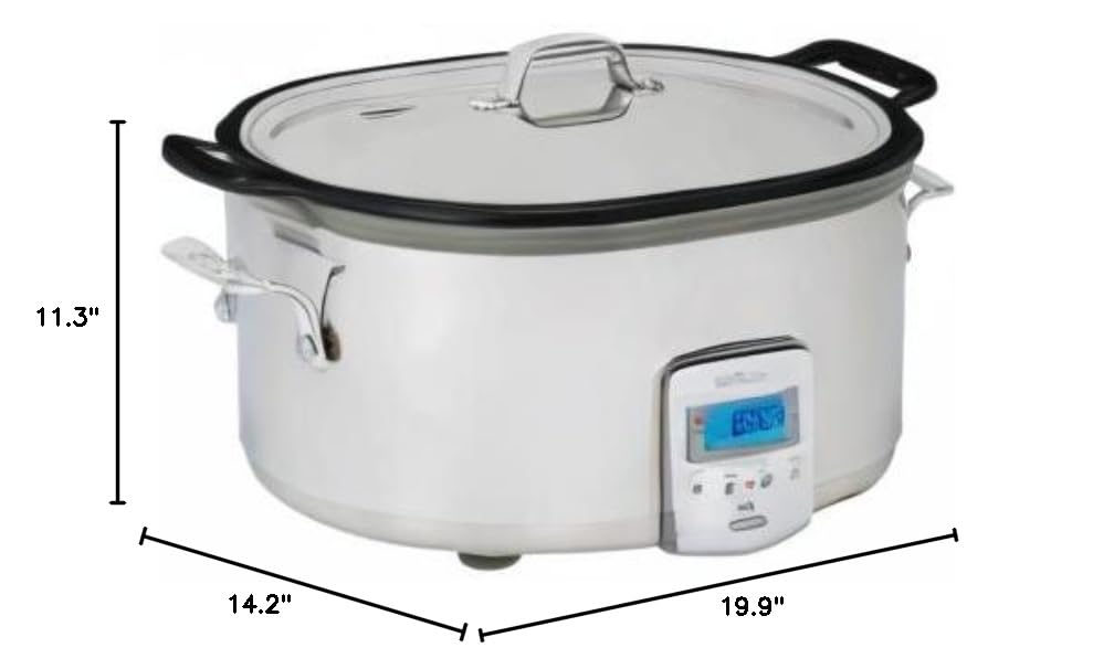 Stainless Steel Electric Slow Cooker 7-Quart R70145