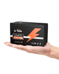 12V 12Ah Mini LiFePO4 Battery 2-Pack X42055