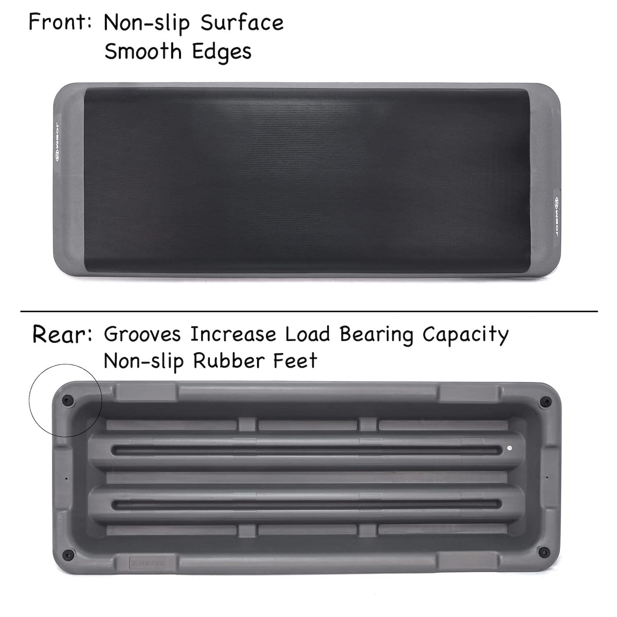43'' Adjustable Aerobic Step Platform with Risers M2427