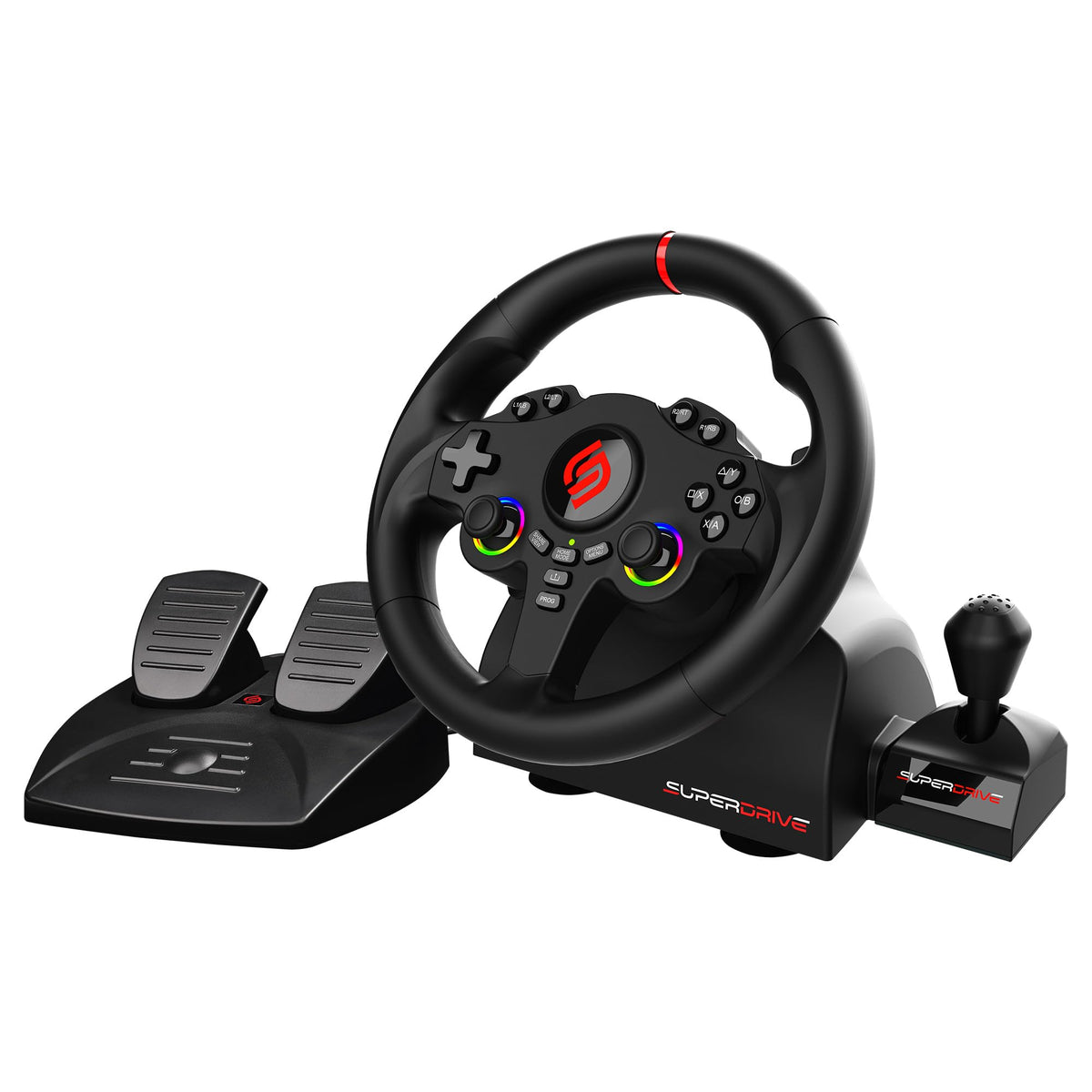 RGB Gaming Steering Wheel Z790126