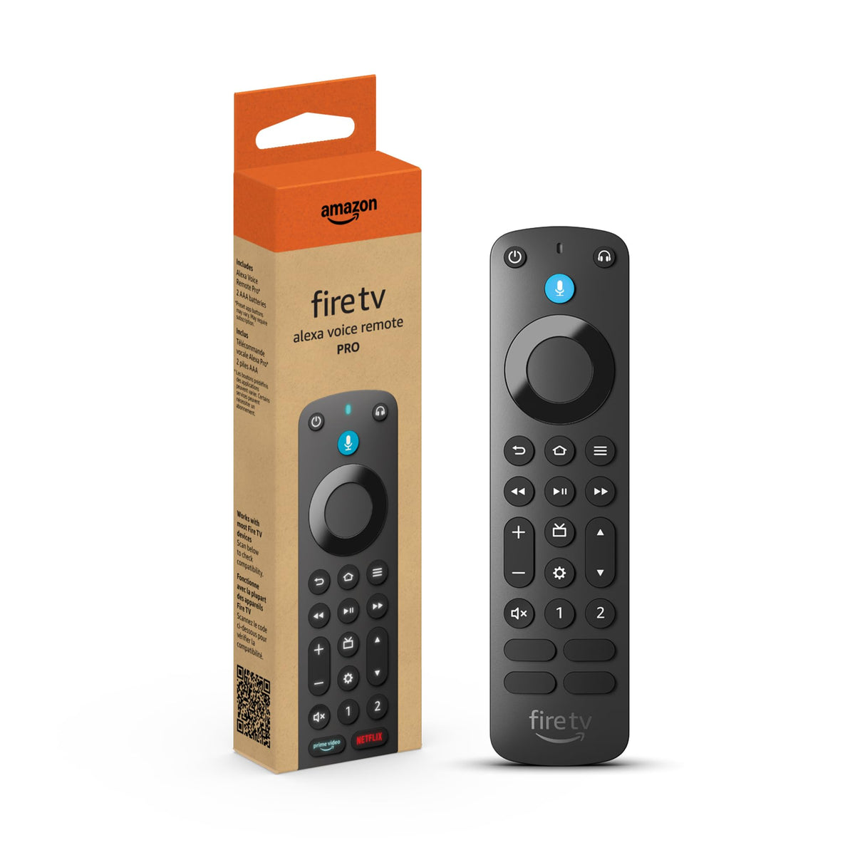Alexa Voice Remote Pro with Remote Finder and Backlit Buttons F707