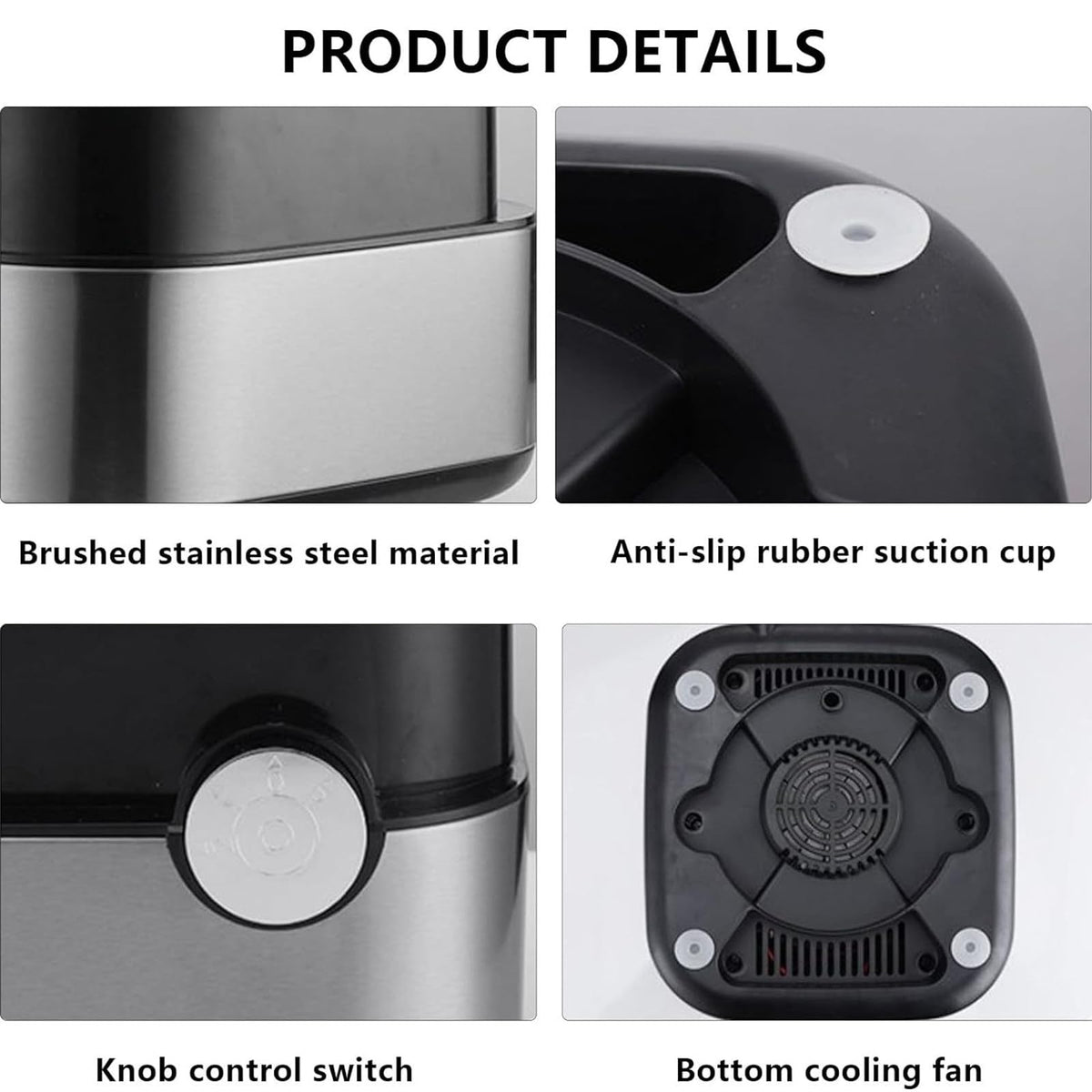 4 in 1 Electric Vegetable Dicer with Dicing Molds T302776