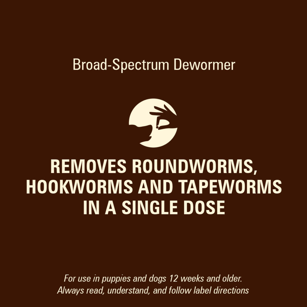 7 Way DeWormer for Small Dogs 6-25 lbs (6 Count) + Flea and Tick Prevention for Small Dogs 4-10 lbs (4 Count) Bundle J9684