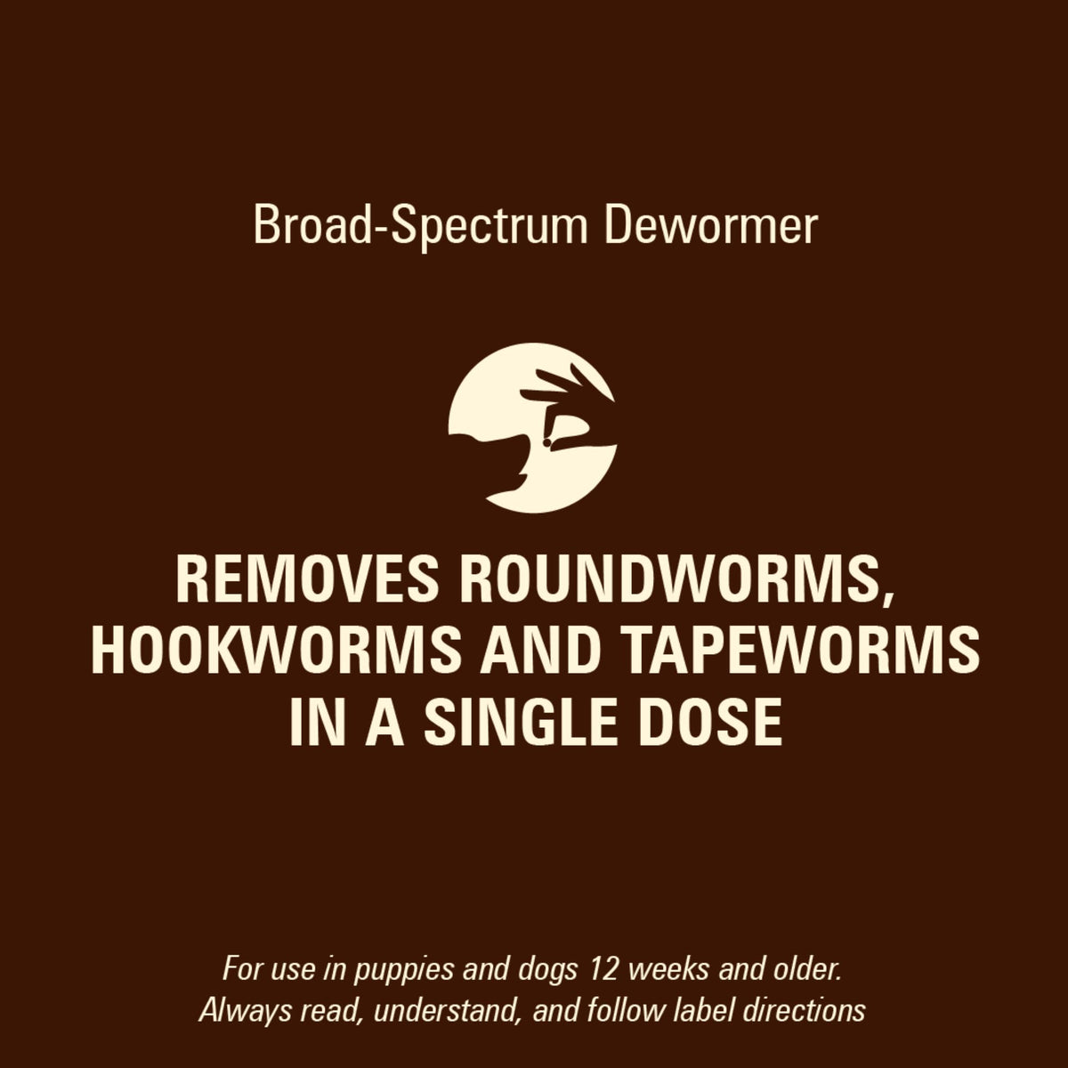 7 Way DeWormer for Small Dogs 6-25 lbs (6 Count) + Flea and Tick Prevention for Small Dogs 4-10 lbs (4 Count) Bundle J9684