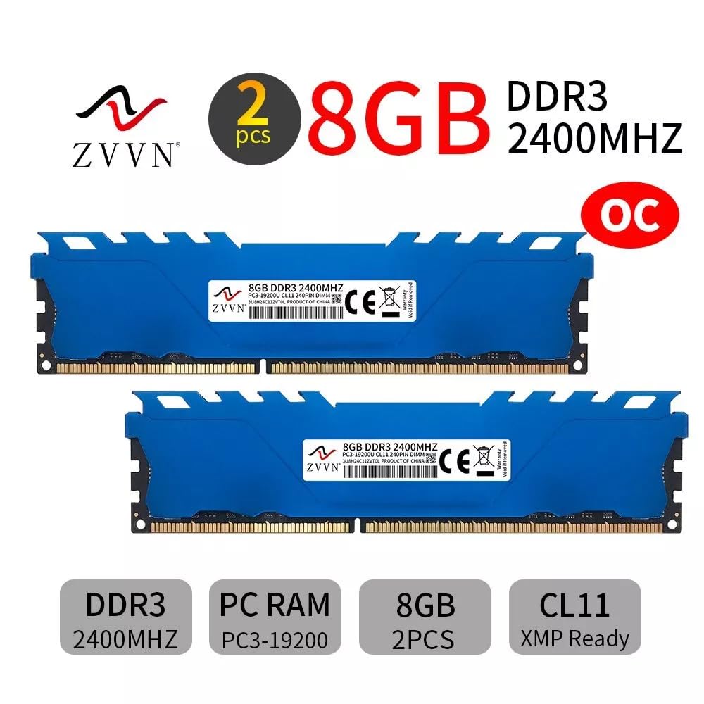 16GB DDR3 2400MHz 240Pin DIMM Desktop Memory M501