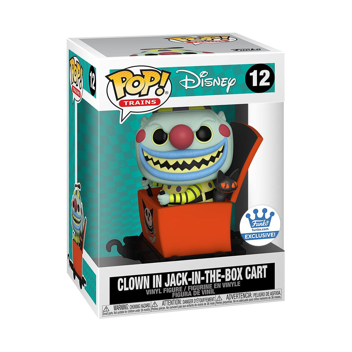 Clown in Jack in The Box Cart T270