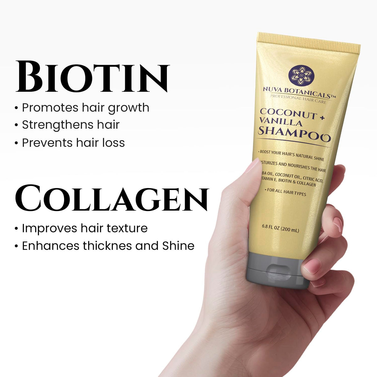 Coconut Shampoo & Conditioner Set 6.8 oz B183613