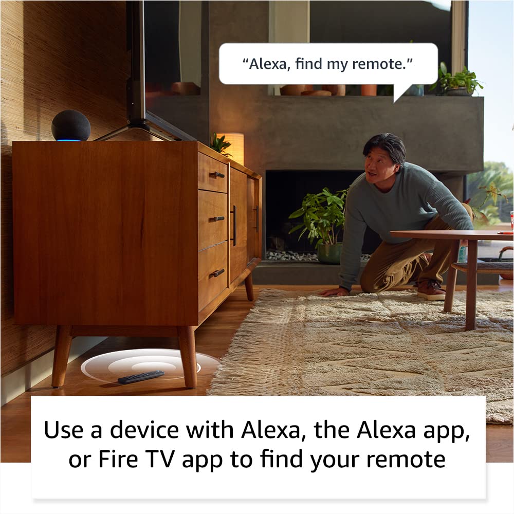 Alexa Voice Remote Pro with Remote Finder and Backlit Buttons F707