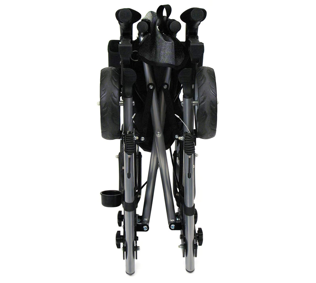 Adjustable Rollator with Seat and Backrest R661148