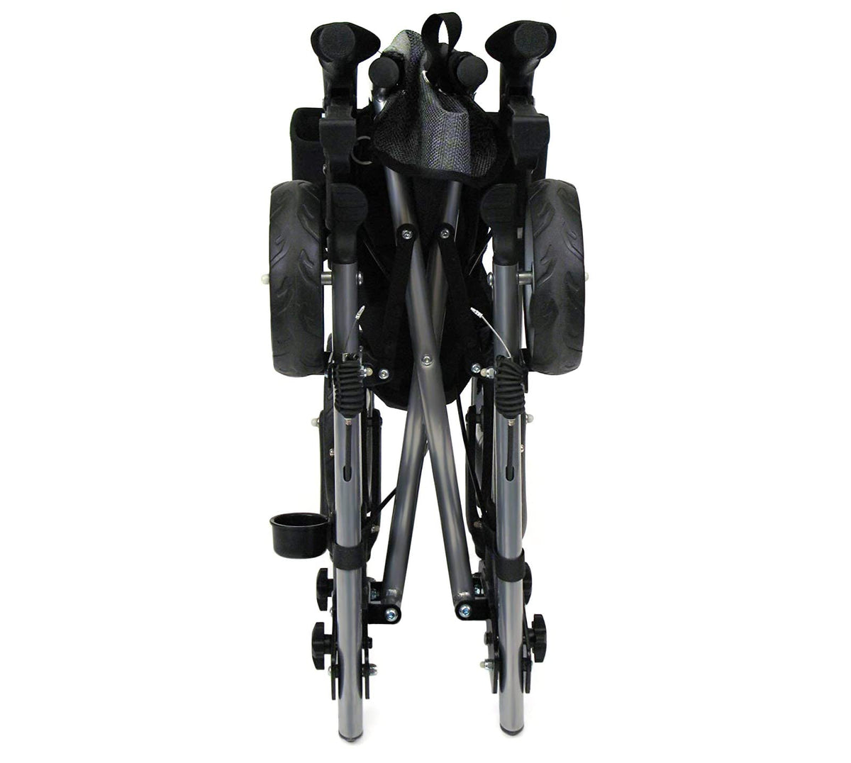 Adjustable Rollator with Seat and Backrest R661148