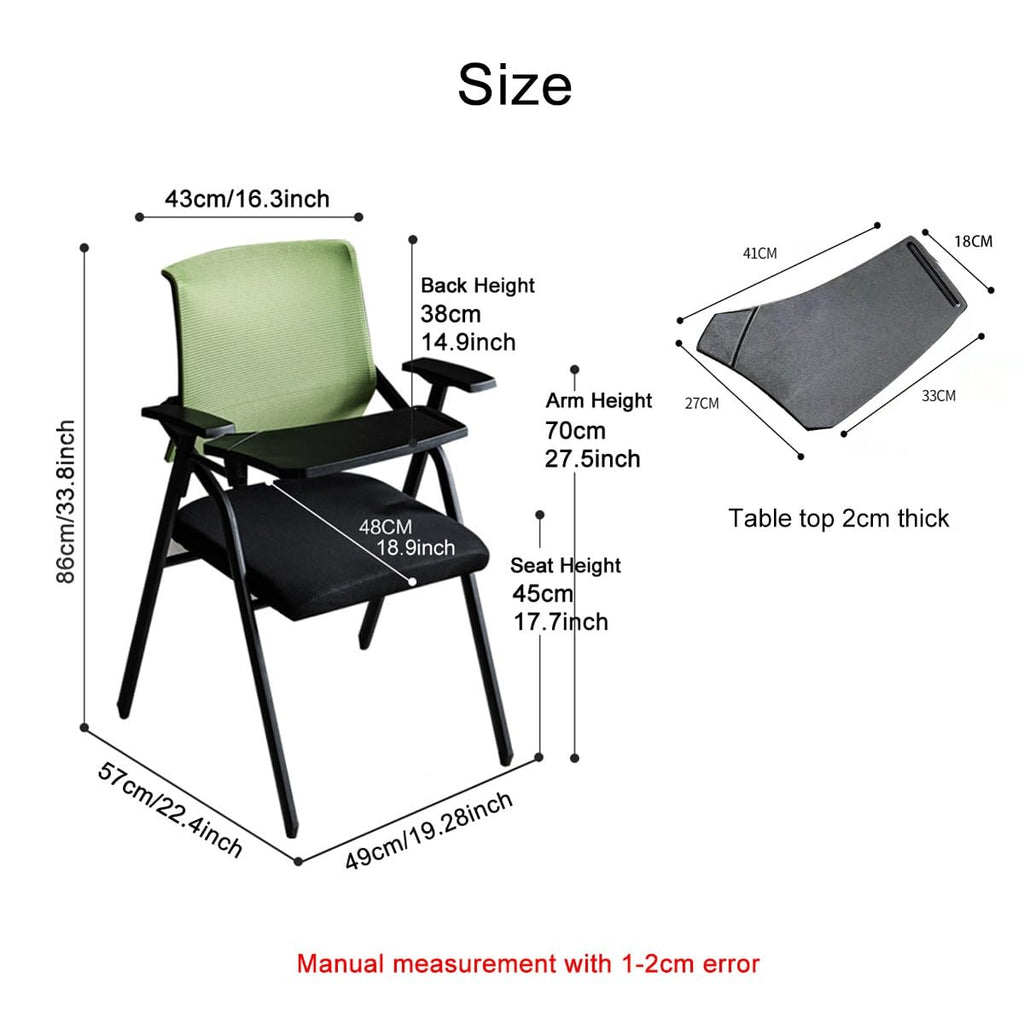 Grey Mesh Conference Chair with Desk P869