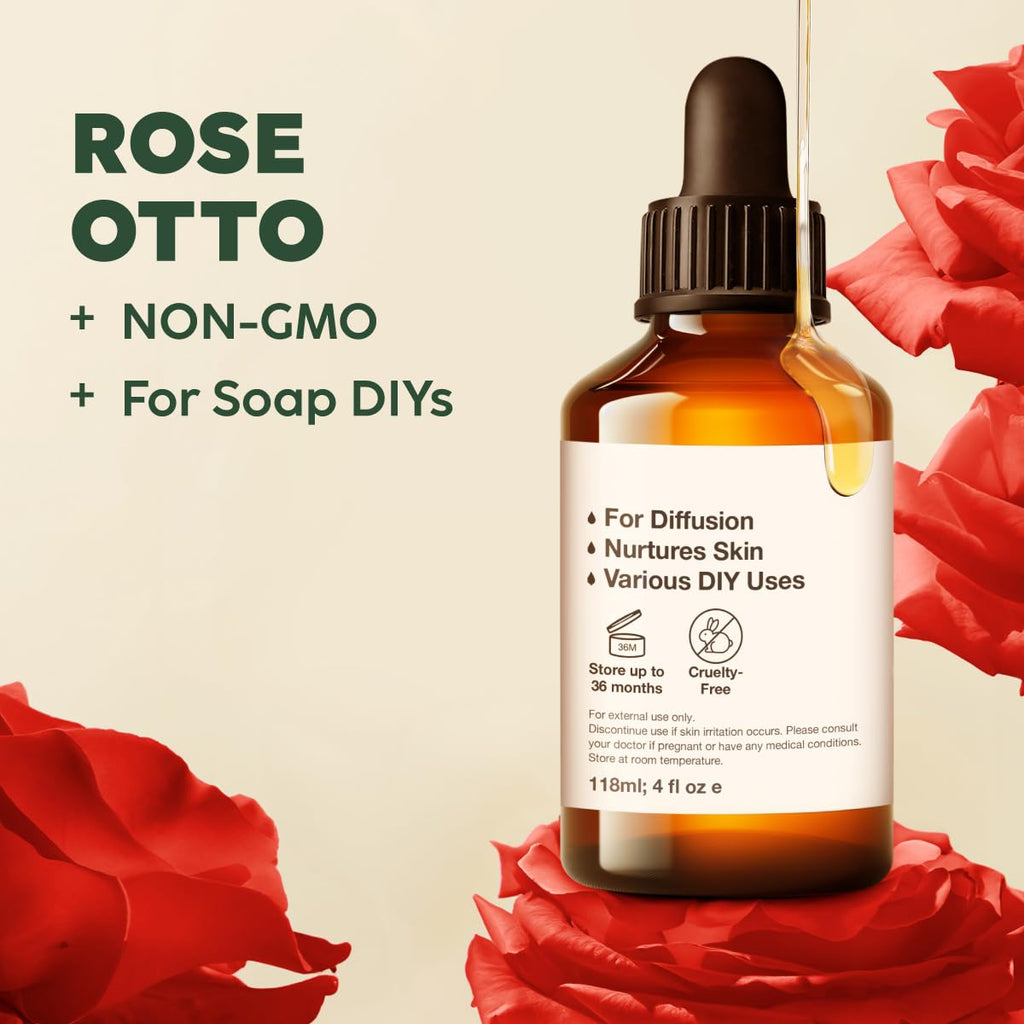 Rose & Lavender Essential Oils Set 2x4 fl oz H173