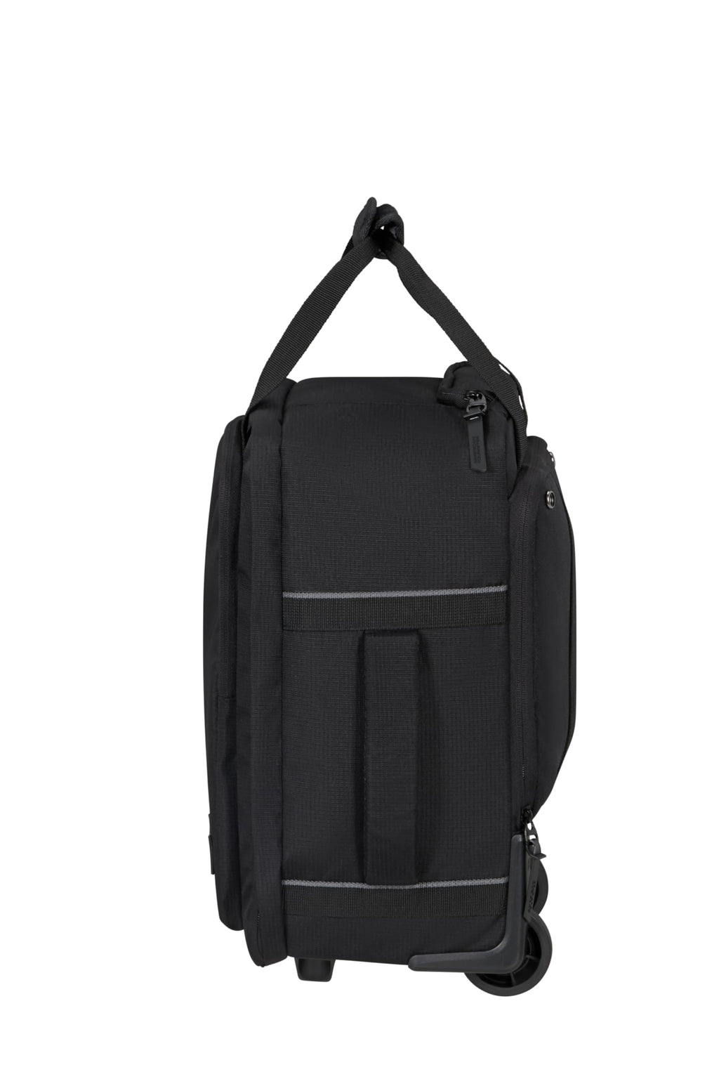 Black 38 L Wheeled Cabin Bag U298264