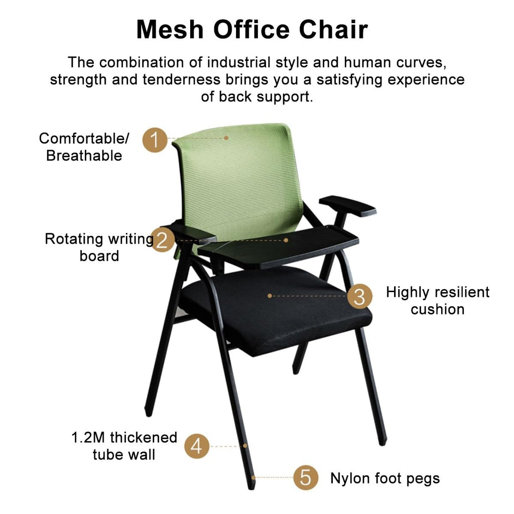 Grey Mesh Conference Chair with Desk P869