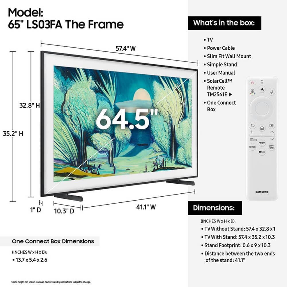 65 inch QLED 4K HDR Smart TV G9231