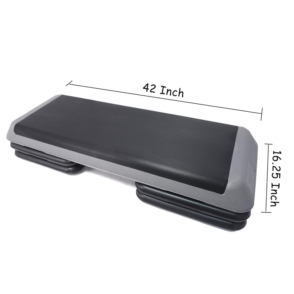 43'' Adjustable Aerobic Step Platform with Risers M2427