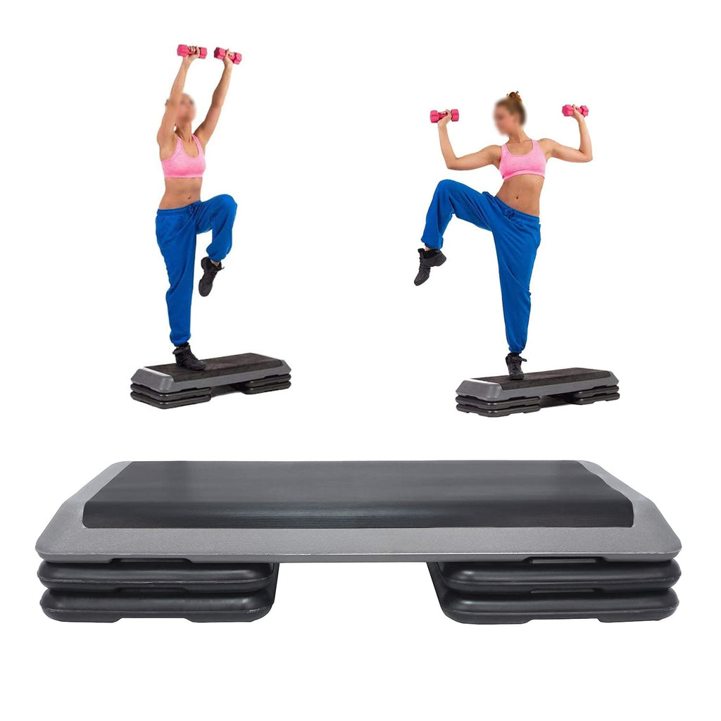 43'' Adjustable Aerobic Step Platform with Risers M2427