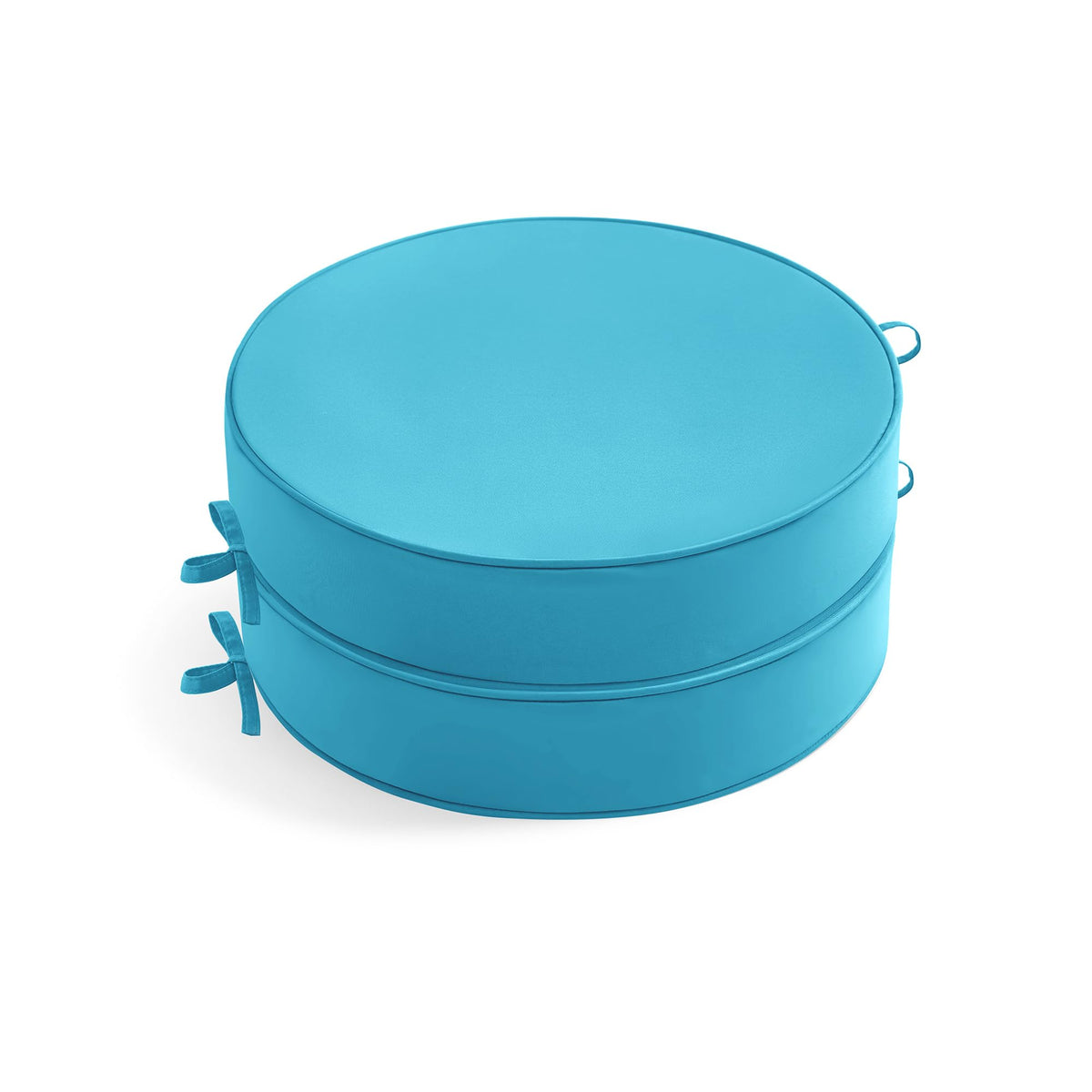 15" Round Waterproof Fade Resistant Chair Cushions Set of 2 W198