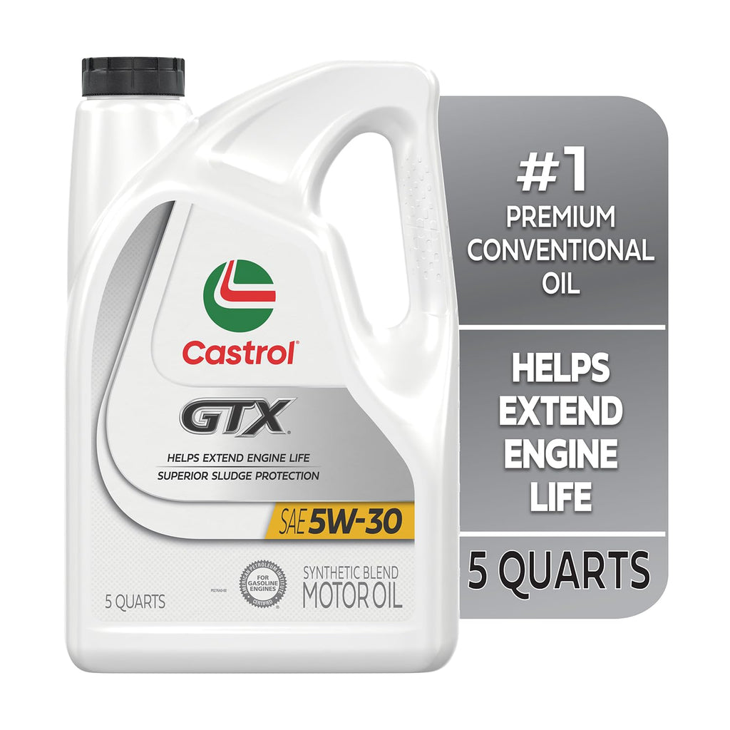 5W-30 Synthetic Blend Motor Oil, 5 Quarts X701