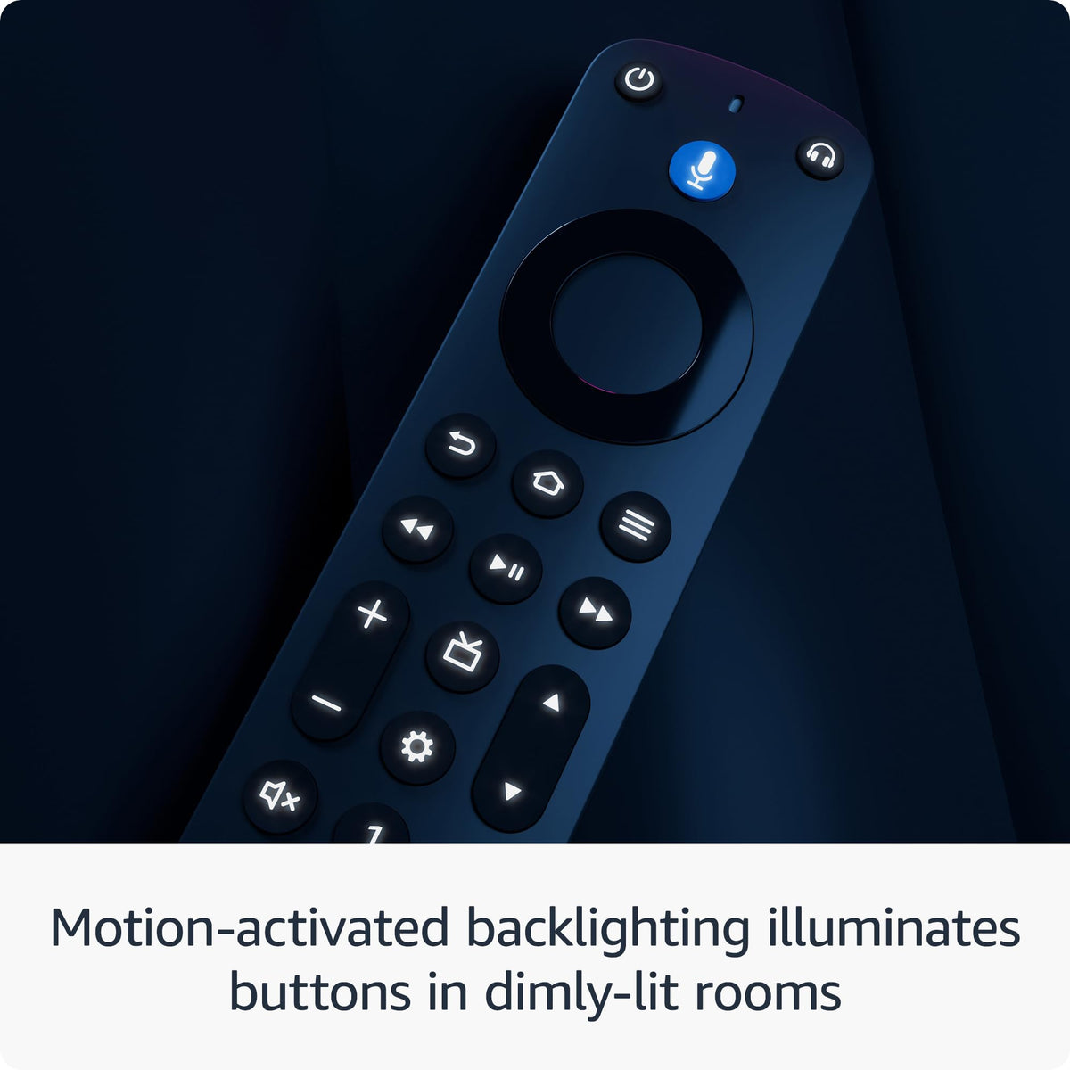 Alexa Voice Remote Pro with Remote Finder and Backlit Buttons F707