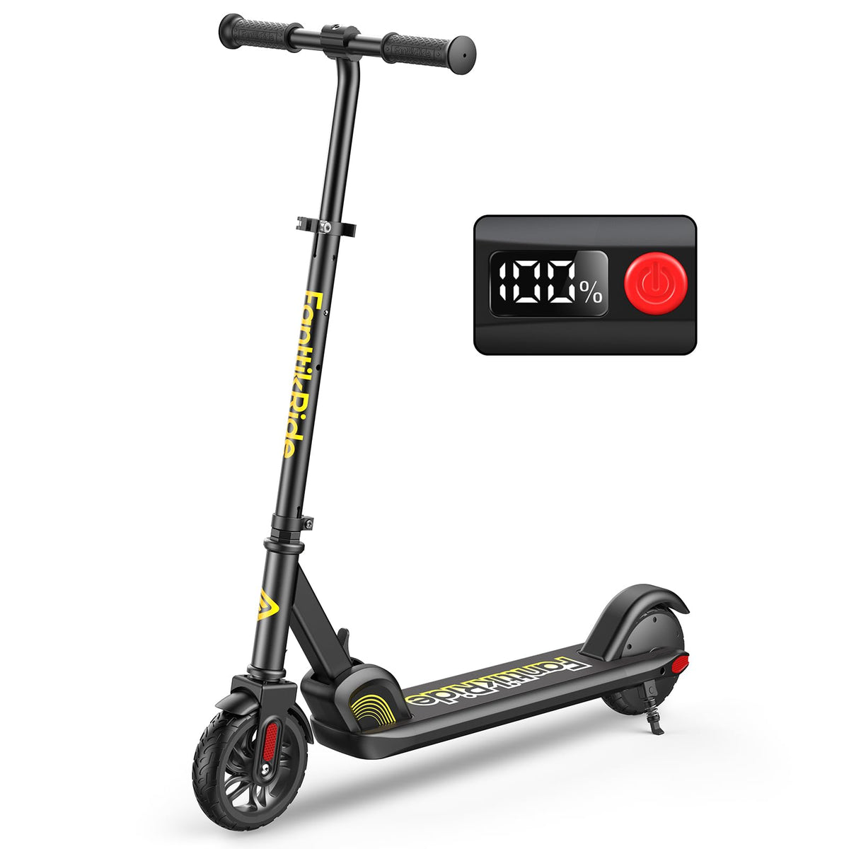 Kids Electric Scooter Foldable 3 Adjustable Heights M610515