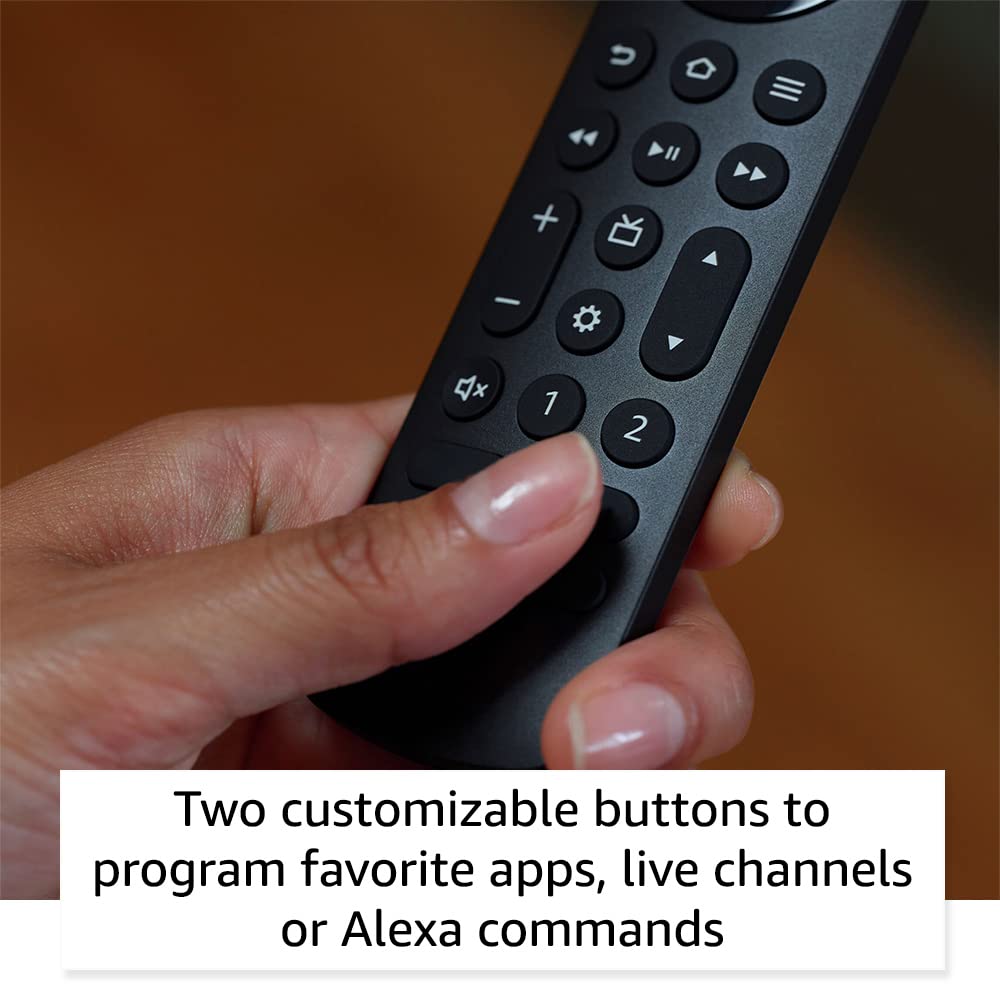 Alexa Voice Remote Pro with Remote Finder and Backlit Buttons F707