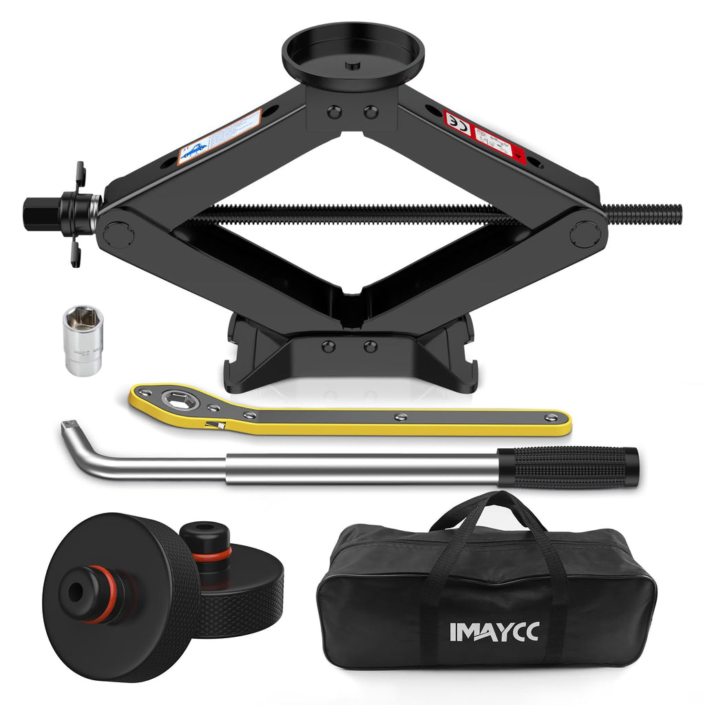 3 Ton Scissor Jack with Lug Wrench B779