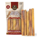 6" 5 Pack Odor-Free Bully Sticks Dog Treats M2532
