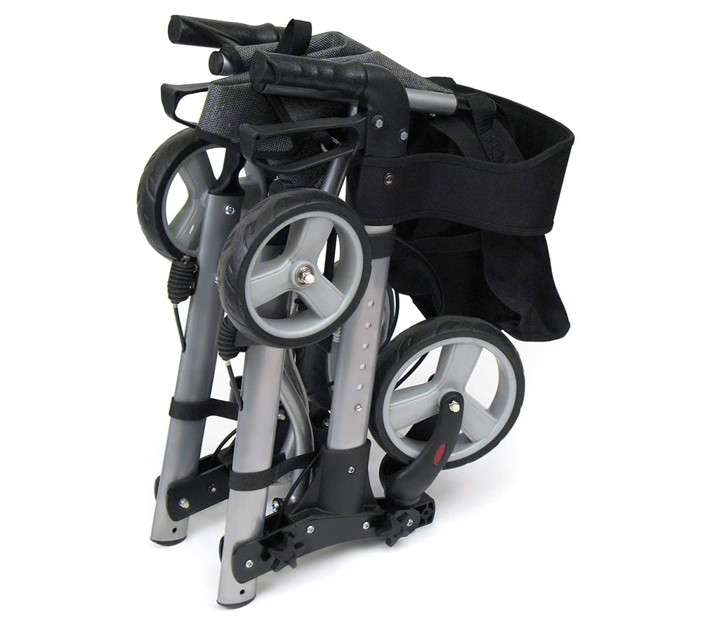 Adjustable Rollator with Seat and Backrest R661148
