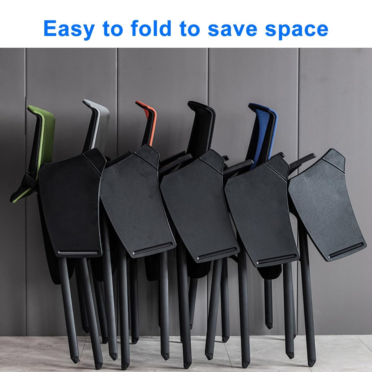 Grey Mesh Conference Chair with Desk P869