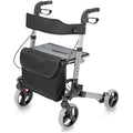 Adjustable Rollator with Seat and Backrest R661148
