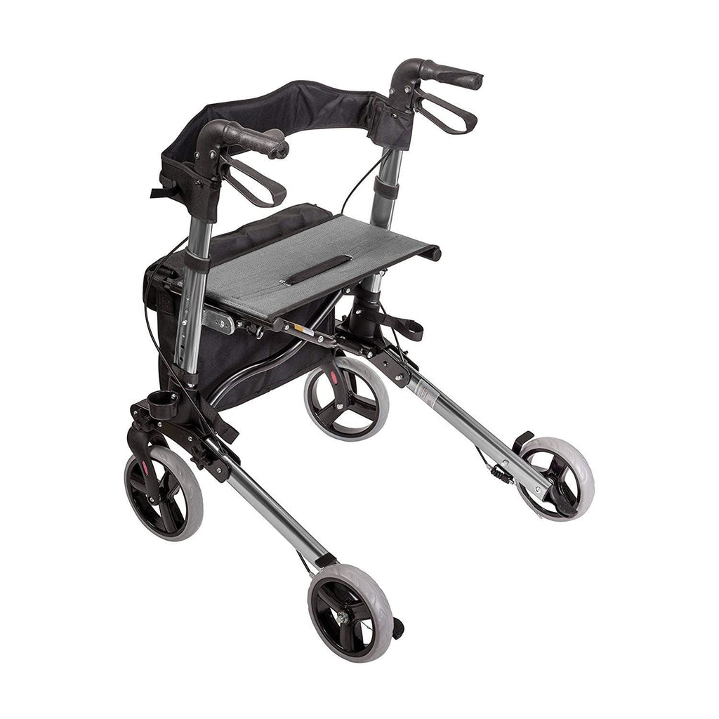 Adjustable Rollator with Seat and Backrest R661148