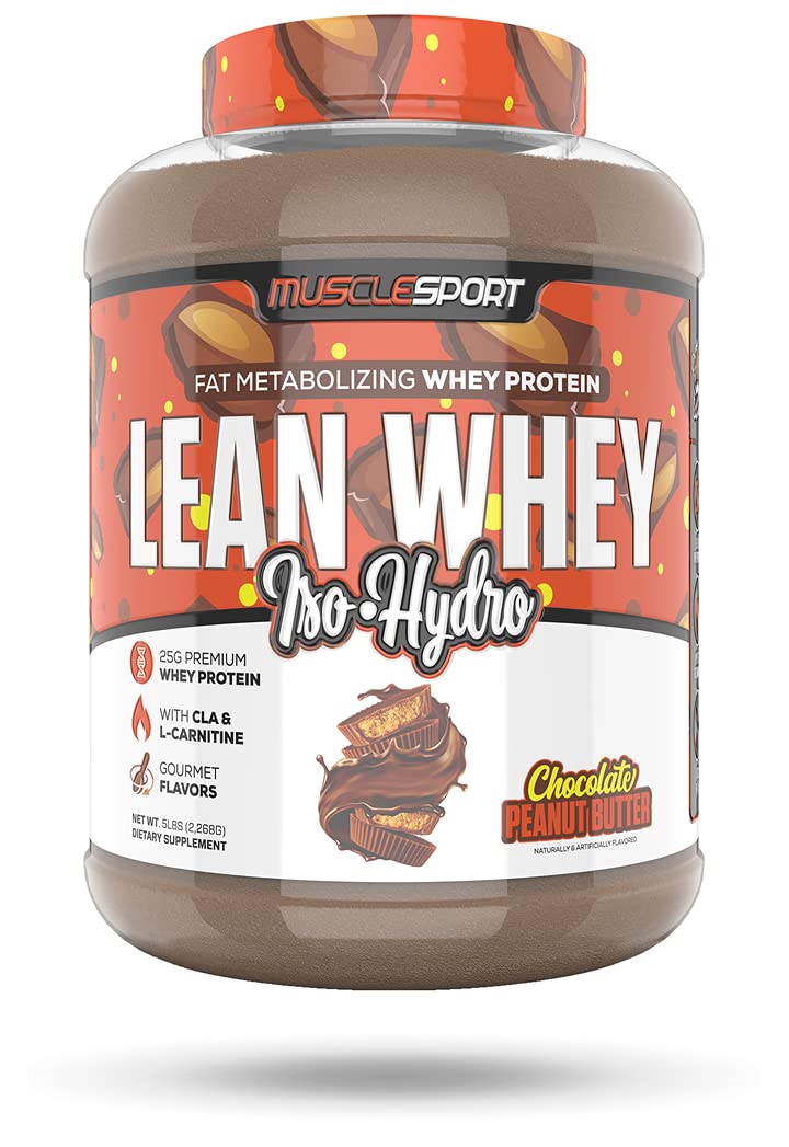 Whey Protein Isolate Powder 5lb Chocolate Peanut Butter P7889