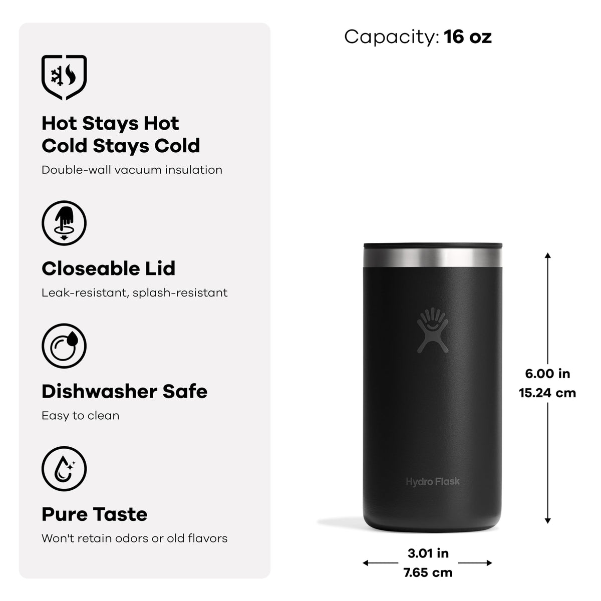 Insulated Stainless Steel Leak Proof Tumbler 16 Oz J71314