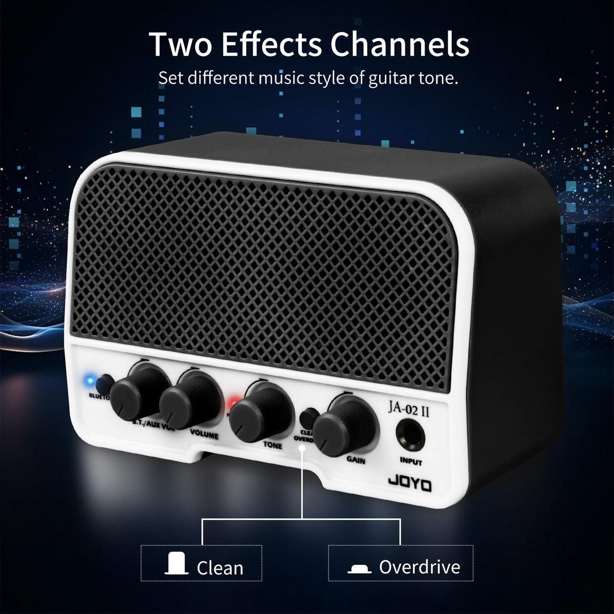 5W Portable Electric Guitar Practice Amplifier with Bluetooth S432552