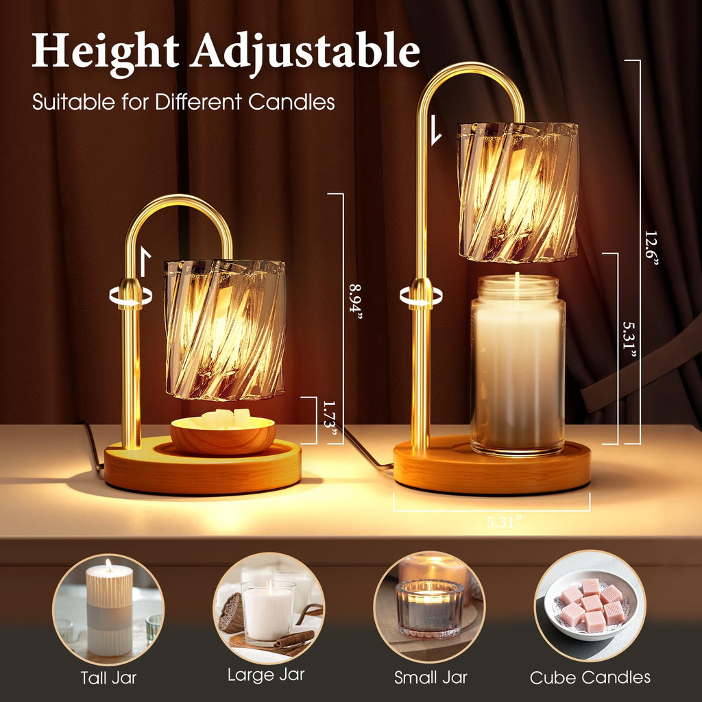Candle Warmer Lamp with Timer Dimmer N65020