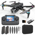 Brushless Drone with Camera, 2 Batteries Z47528