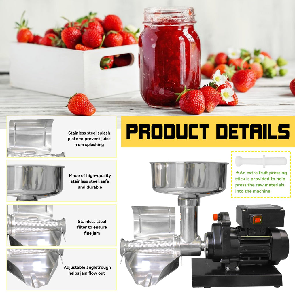 Electric Stainless Steel Jam Maker G279