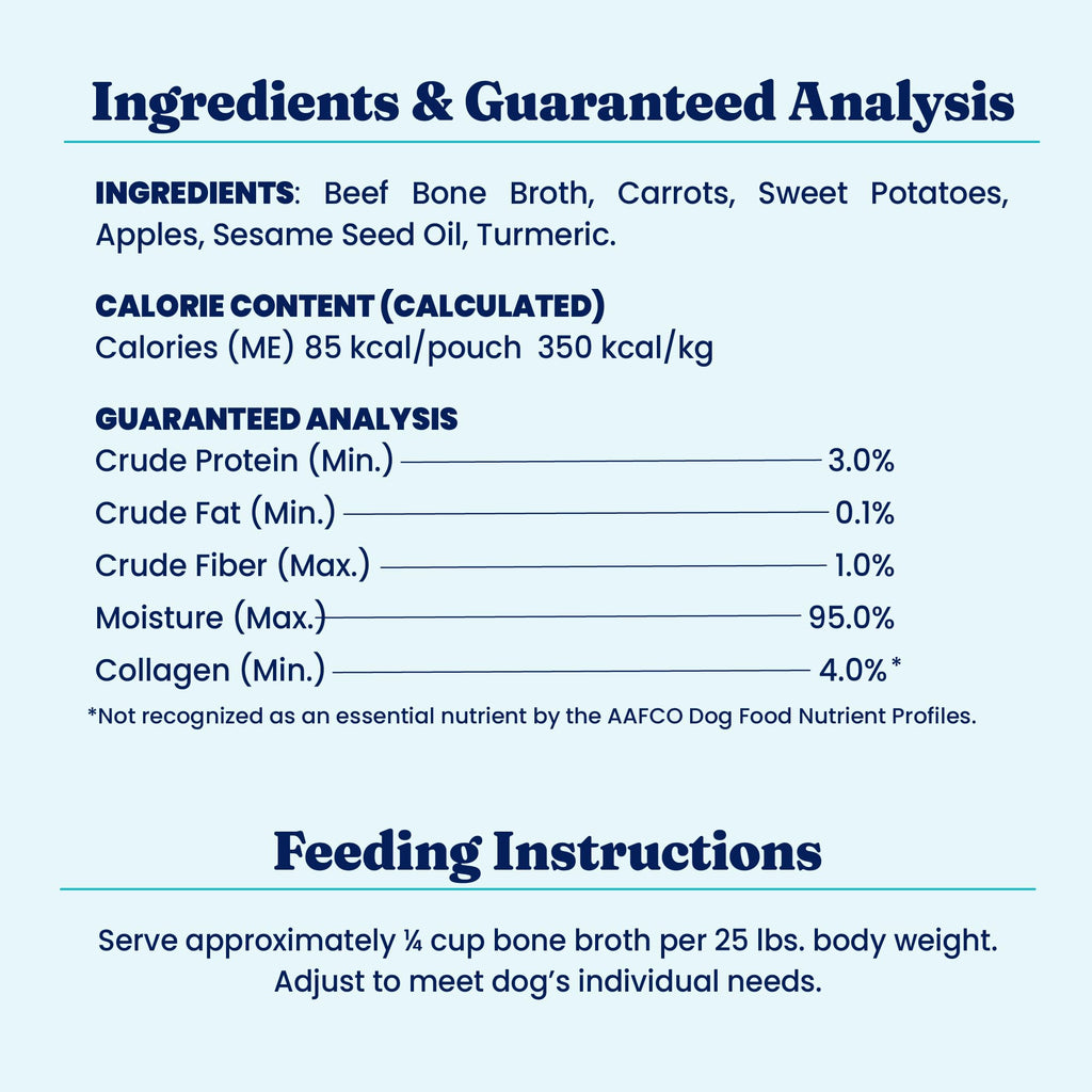 Solid Gold Beef Bone Broth for Dogs D7038