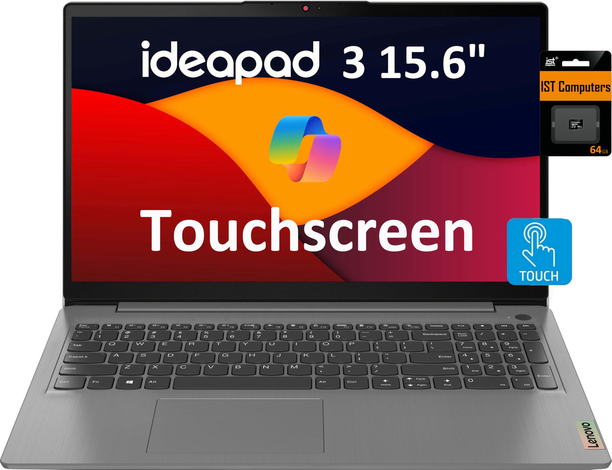 15.6" FHD Touchscreen Laptop 16GB RAM 256GB SSD Intel Core i3 Grey S79193