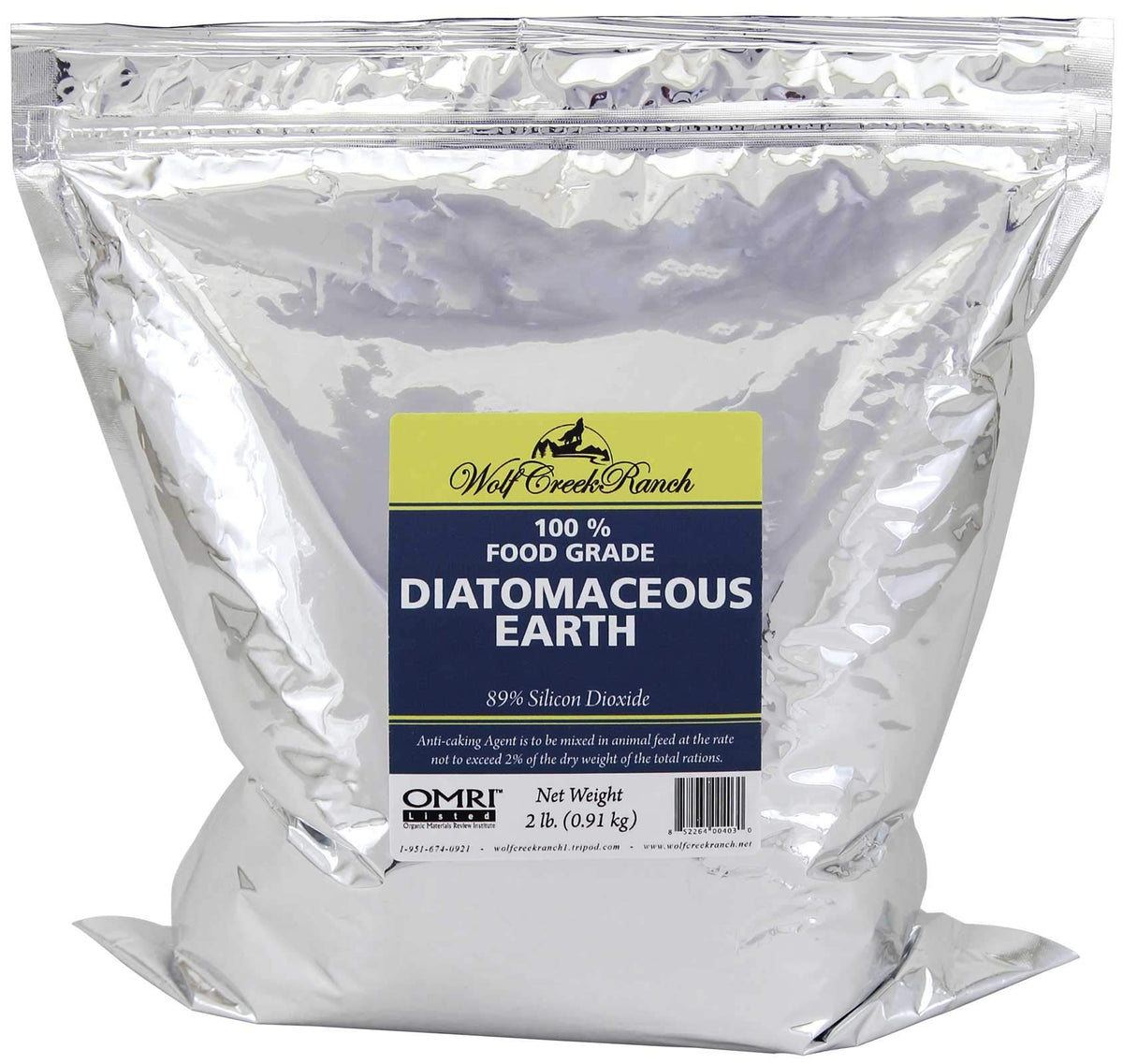 Food Grade Diatomaceous Earth 2lb Bag Z4770