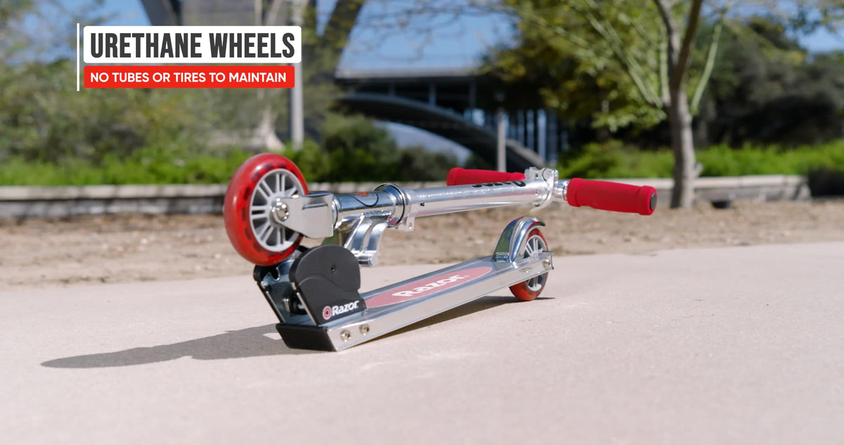 Kick Scooter for Kids - Lightweight, Foldable, Aluminum Frame, Adjustable Handlebars Y36140