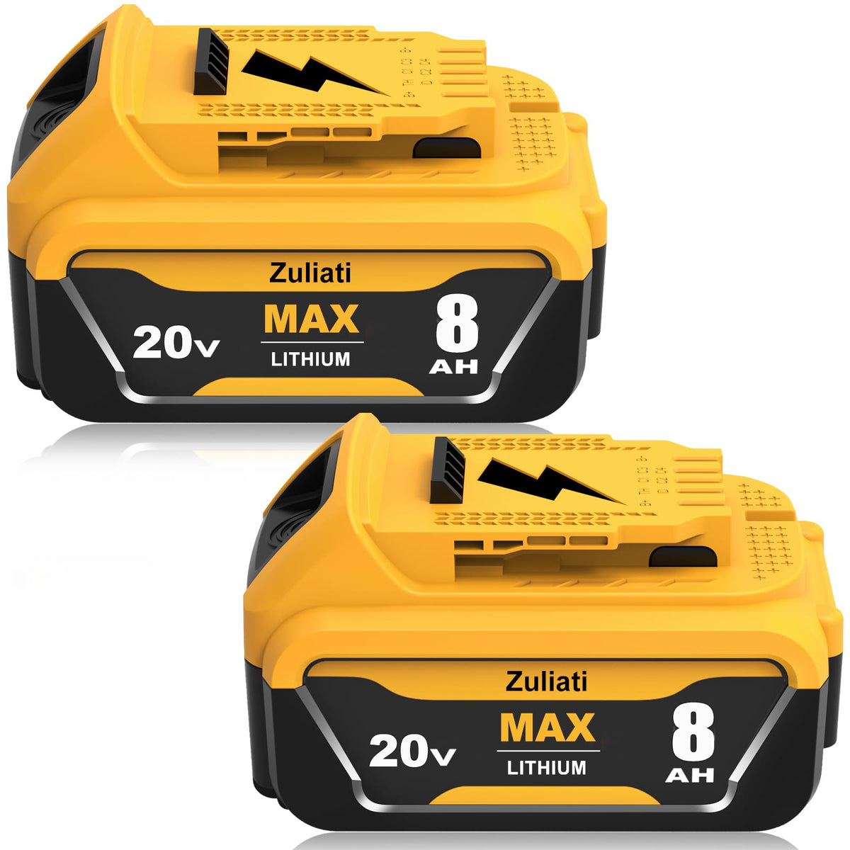 8.0Ah Replacement Battery 2PC D736