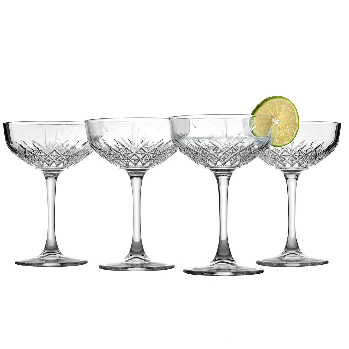 Set Of 4 Coupe Cocktail Glasses 8.6 oz O436