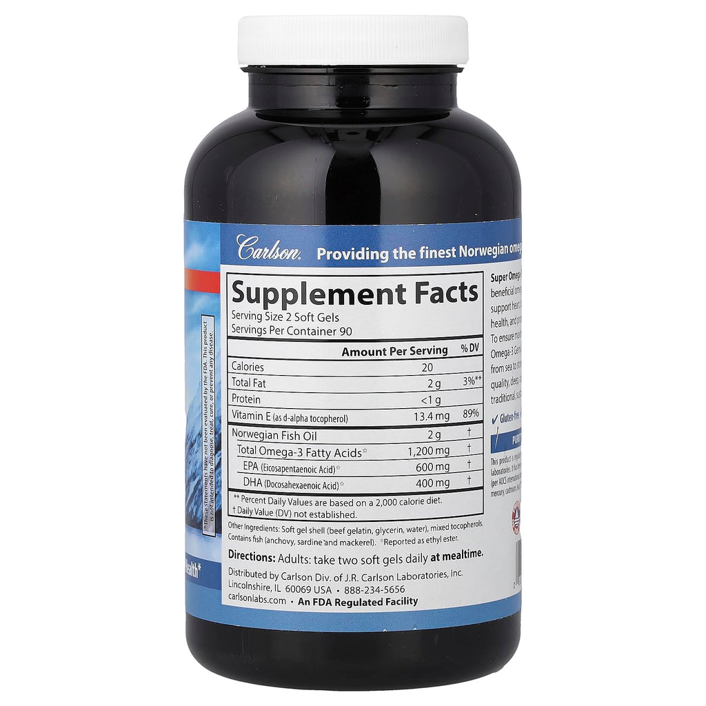 Omega-3 1200 mg 180 Softgels G189