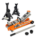 2.5 Ton Steel Floor Jack and 3 Ton Black Jack Stands R676572