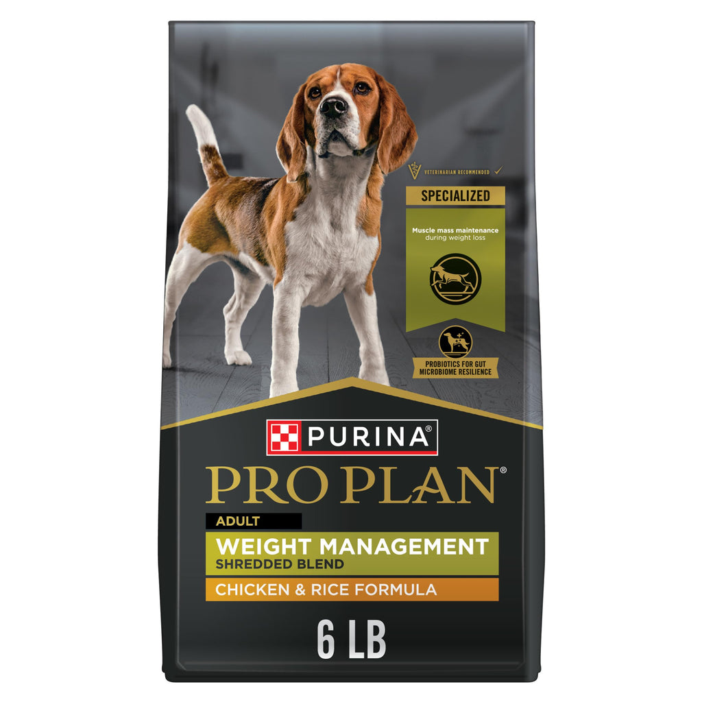 Weight Management Chicken & Rice Dry Dog Food 6 lb Bag A88248