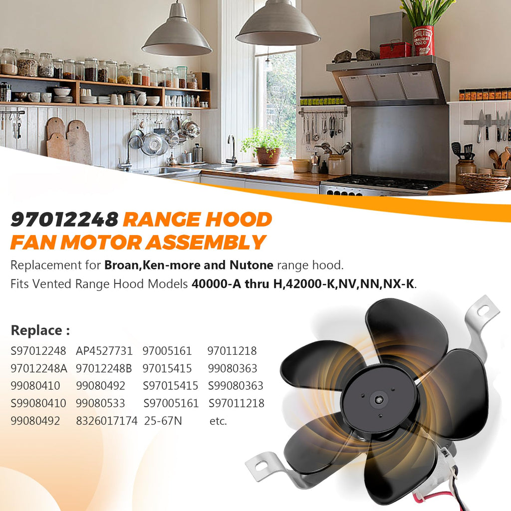 Range Hood Fan Motor C89567